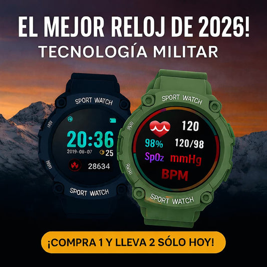Reloj Inteligente indestructible G-SportsMax® - ¡COMPRA 1 Y LLÉVATE 2 SOLO HOY!  🔥