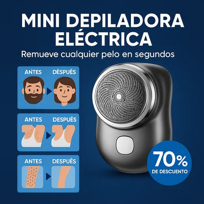 Mini Afeitadora Eléctrica ShaverPro® - ¡70% DE DESCUENTO SOLO HOY – ÚLTIMAS UNIDADES! 🔥